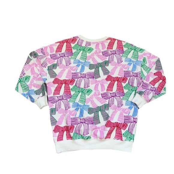 Mighty Fine Size X-Large Women’s Crew Neck Long Sleeve Multicolor Sweatshirt New - Picture 3 of 6